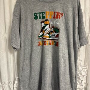 Juneteenth Gildan Performance Gray T-Shirt | Size 2X